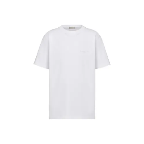 DIOR Белая Мужская T-Рубашка