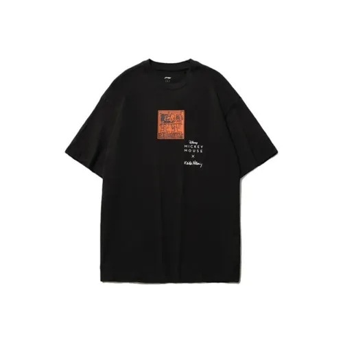 LiNing x Disney T-Shirt Мужской Черный