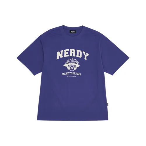 NERDY T-Shirt Унисекс Морской Синий