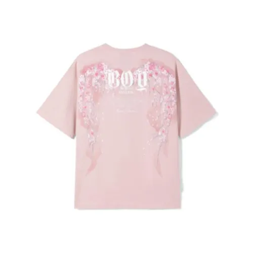 BOY LONDON Розовая унисекс футболка