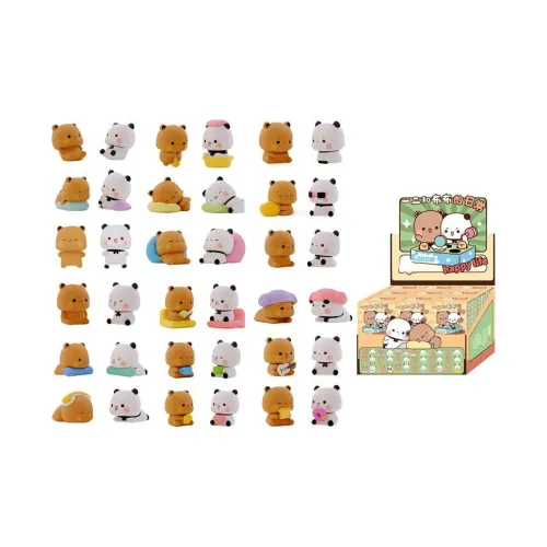 ASUDI One Два Ткань'S Повседневный Модная игрушка Милый Cube Слепые коробки Один Mystery Коробка Целая коробка 18 Шт