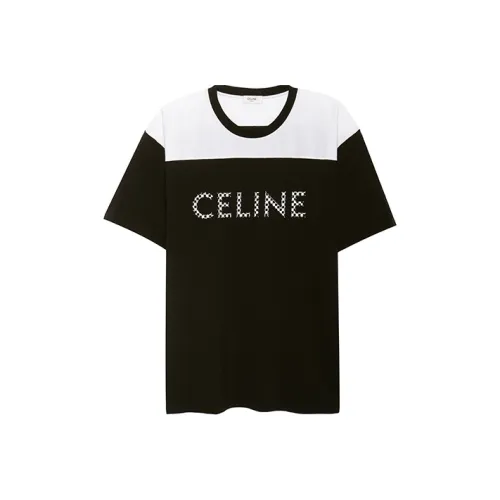 Celine Мужские черные T-рубашки
