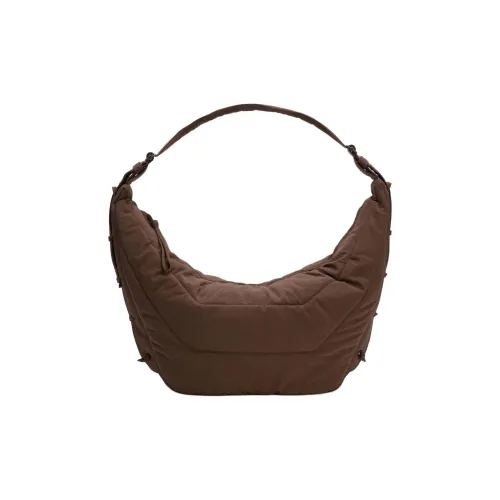 Lemaire Нейлоновая круассан сумка сумка через плечо большая унисекс гриб