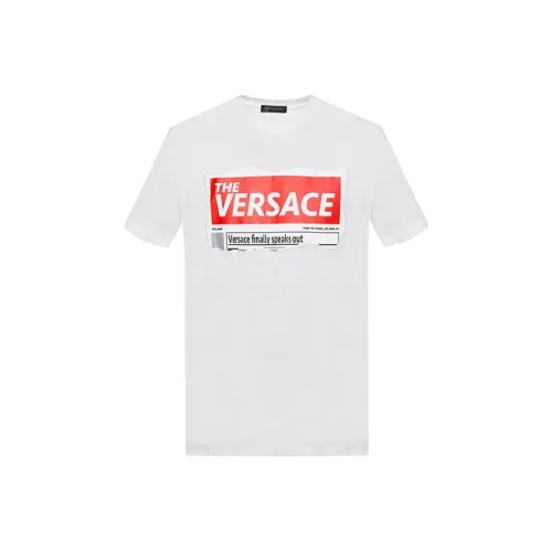 VERSACE Белые Мужские T-рубашки