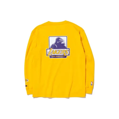 New Era New Era SS22 x XLARGE x NBA Желтая Унисекс Футболка