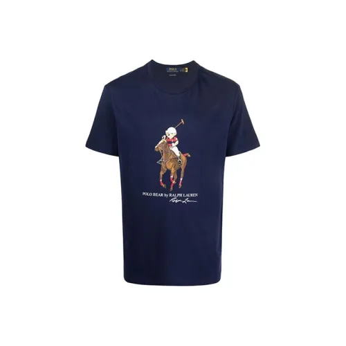 Polo Ralph Lauren Синие Унисекс Футболки