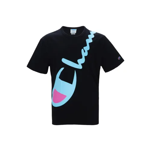 Champion Черные Мужские T-Рубашки