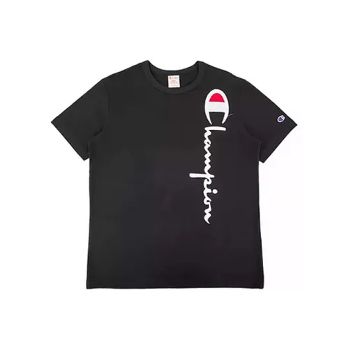 Champion Black Унисекс T-рубашка