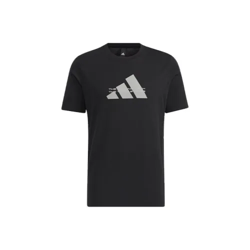 Adidas Мужские черные футболки