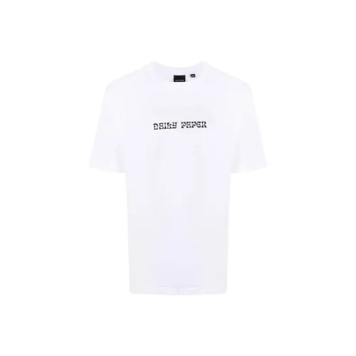 Daily Paper Белая Мужская T-Рубашка