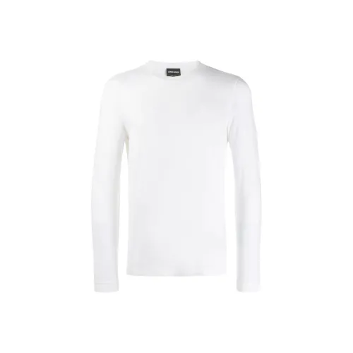 GIORGIO ARMANI Белая Мужская T-Рубашка