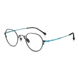 Чёрный, бирюзовый