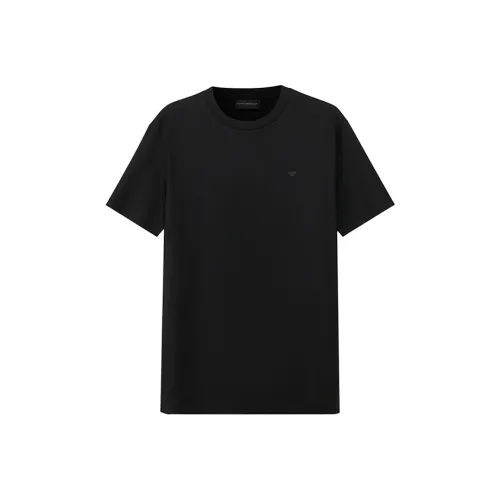 EMPORIO ARMANI Черные Мужские T-Рубашки