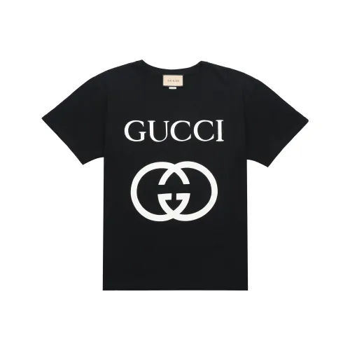 GUCCI Мужские черные футболки