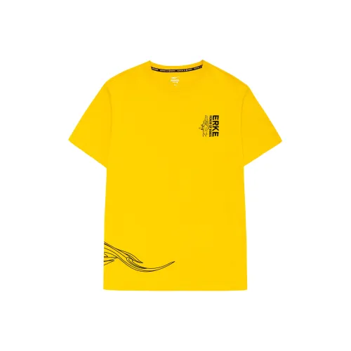 Erke T-Shirt Мужская Nuclear Energy Желтый