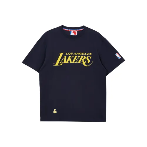 JACK JONES· Джек JONES X NBA Co Бренд T-Рубашка Унисекс