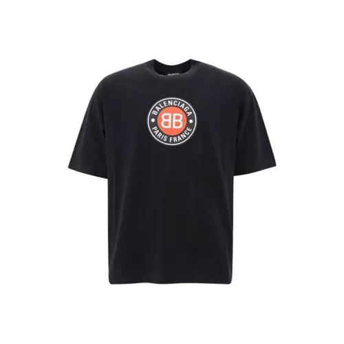 Balenciaga T-Shirt Regular Fit Men's Black