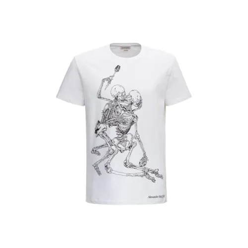 Alexander McQueen Рубашка Мужская Белая