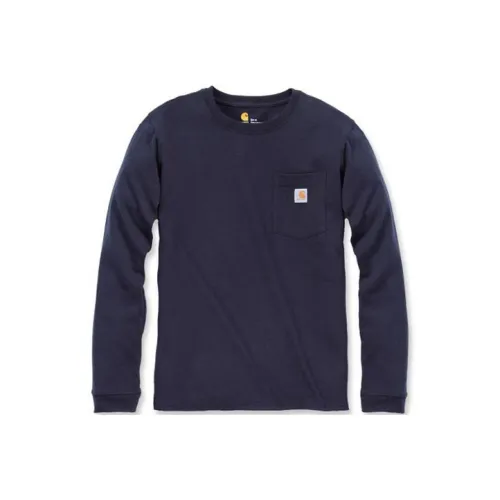 Carhartt Голубо-серый Унисекс Футболка