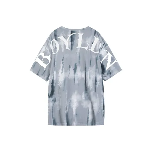 Boy London SS21 Прямой крой T-рубашка Унисекс Серый