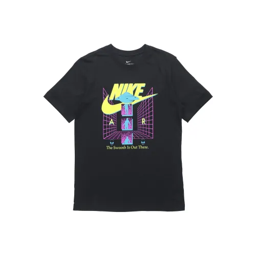 Nike Мужские черные футболки