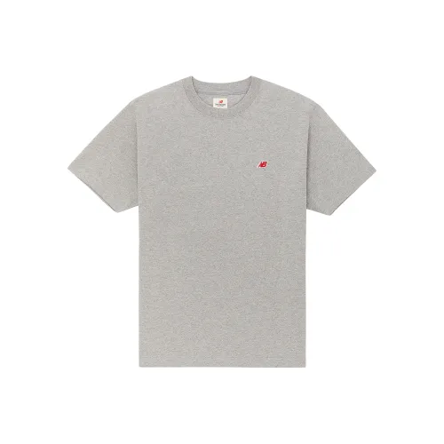New Balance Teddy Made T-Shirt Унисекс Серый