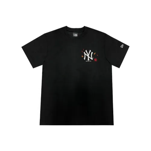 New Era Черная Унисекс Футболка