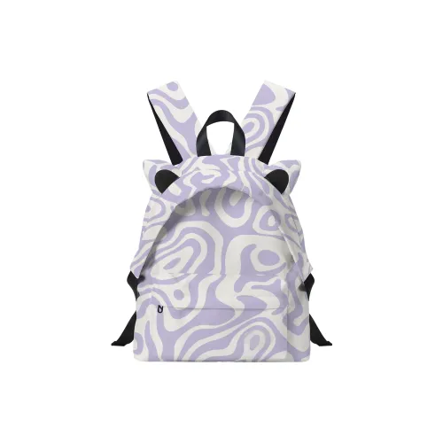 SOOY Полиэстер Рюкзак Стандартный Унисекс Сверкающий Фиолетовый