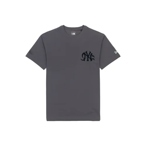 New Era New Era x BTS x MLB Темно-серый Унисекс Футболка