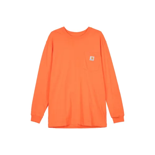 Carhartt Апельсиновые Унисекс Футболки