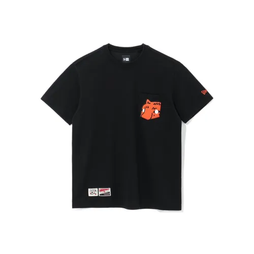 New Era Мужские Черные T-рубашки