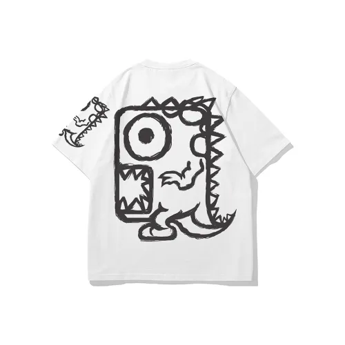 SANSYAS Прямой крой T-рубашка Унисекс