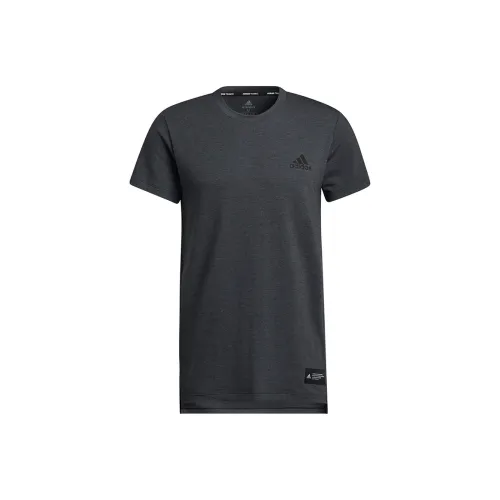 Adidas T-Shirt Мужская Металлик Черный