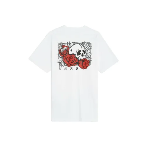 Vans Rose Bed T-Shirt Мужская Белая
