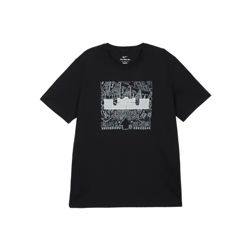 Черные мужские футболки Nike