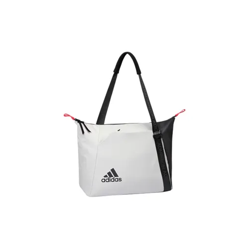 Adidas Полиэстер Шар Ракетка Сумка Сумка Один Плечо Тоут Сумка Стандартная Унисекс Черный Белый