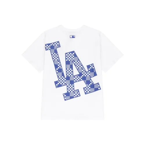 Mlb Base Logo Рукав с спущенным плечом T-рубашка Унисекс Белый