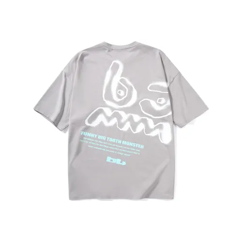 BT Прямой крой рукав длиной до локтя футболка унисекс