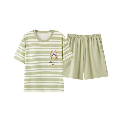 Пижамный комплект Cotton Gene женский светло-зеленый