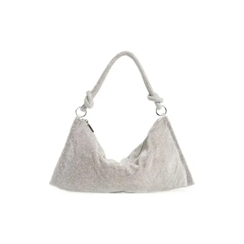 CULT GAIA Металл Плечо Сумка Мини Женская Серебряный