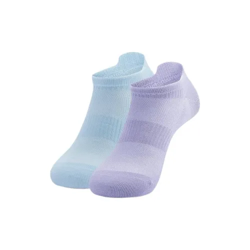 Skechers Comfort Sports Series 2 шт Морозно-голубой/Бледно-фиолетовый Женские носки