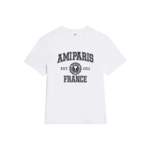 AMIPARIS Белая Унисекс Футболка