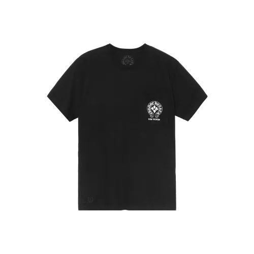 Chrome Hearts Черная Унисекс Футболка