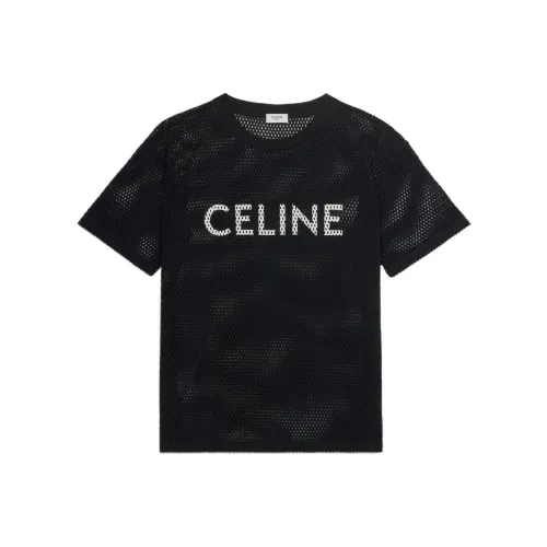CELINE SS22 T Рубашка Мужская Черная