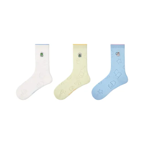 Vine Color Носки Crew Унисекс 3 пачки Лайфстайл Сода