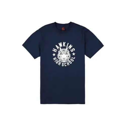 nike x Чужие вещи Tee T-рубашка версия для США мужской морской синий