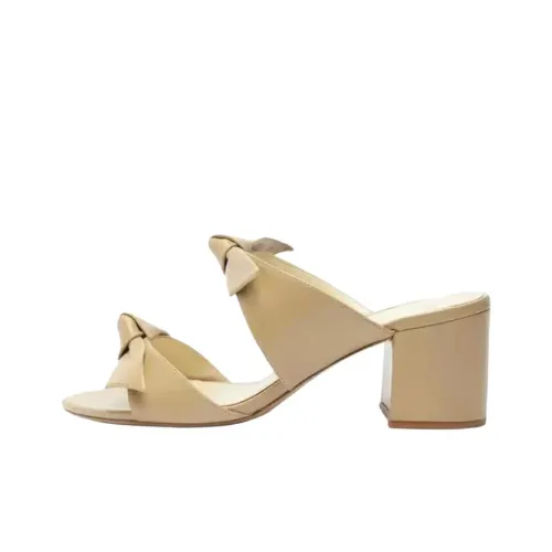 Alexandre Birman Слипоны 6 см Женские Коричневый