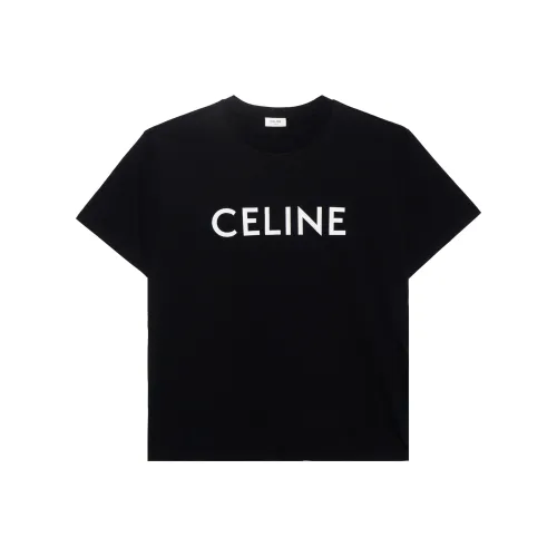 Celine Мужские черные T-рубашки