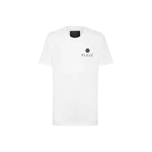 PHILIPP PLEIN Белая Мужская T-Рубашка