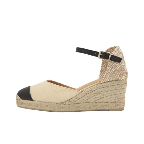 Castañer Carina Клиновидный каблук Высокие каблуки Женские Бежевый